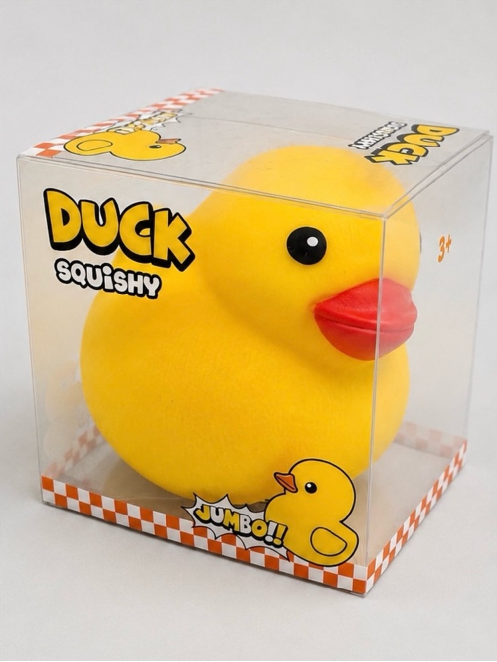 Jumbo Yellow Duck Squishy - Super Soft Slow Rising Sensory Toy